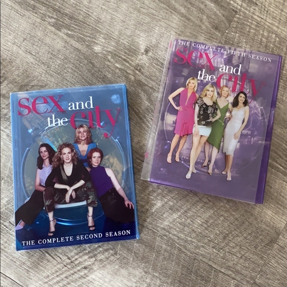 Sex and the city DVD 2nd and 5th seasons TV show Set